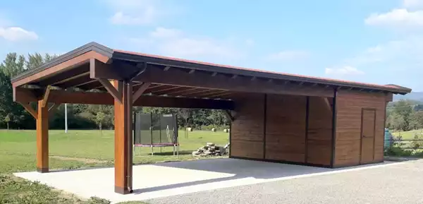 tettoie-legno-per-auto-il-bersò tettoie-legno-per-auto-il-bersò